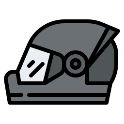 casco protector icono