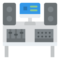 Music studio icon