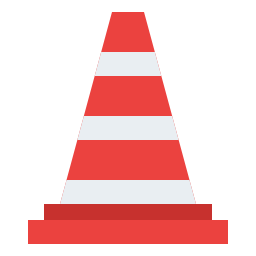 Дорожный конус иконка