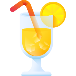 Orange juice icon