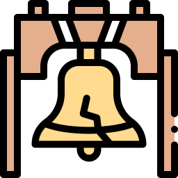 campana de la libertad icono