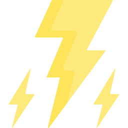 Lightning bolt icon