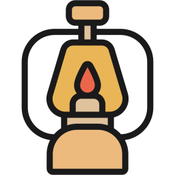 Fire lamp icon