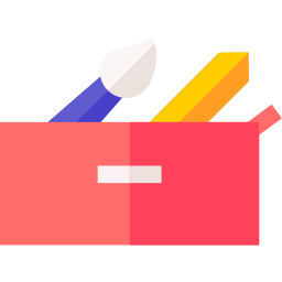 Pencil case icon