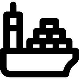 Cargo ship icon