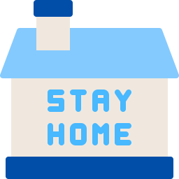 Stay at home icon