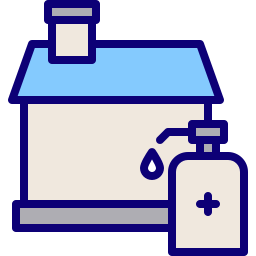 Hand sanitizer icon