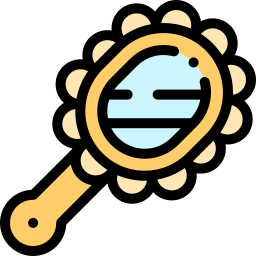 Hand mirror icon