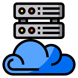 stockage en ligne Icône