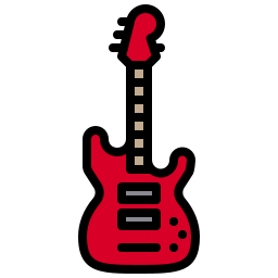 guitarra icono