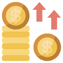 pièces de monnaie Icône