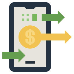 Money transfer icon