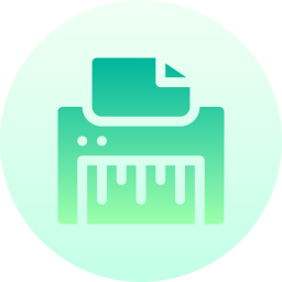 Paper shredder icon