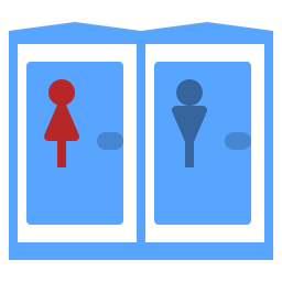 Portable toilet icon