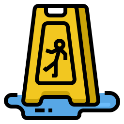 Caution sign icon