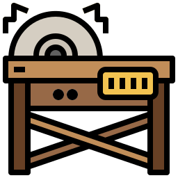 Circular saw icon