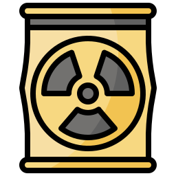 radioactif Icône