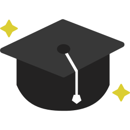 Graduation cap icon