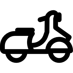 jazda na motocyklu ikona