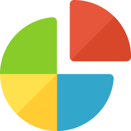 diagramme circulaire Icône