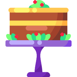 Wedding cake icon