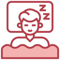 dormido icono