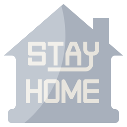 Stay at home icon