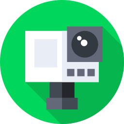 Action camera icon