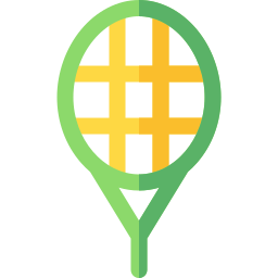 tennisracket icoon
