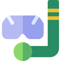 Diving mask icon