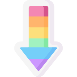 Down arrow icon