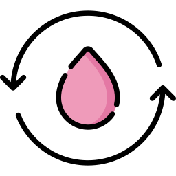 ciclo menstrual icono