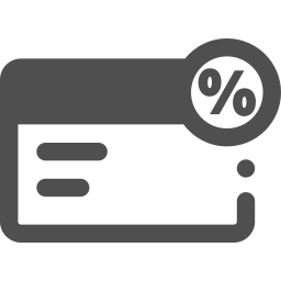 carta di credito icona