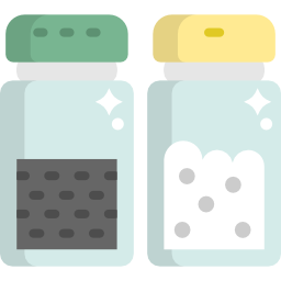 Salt and pepper icon