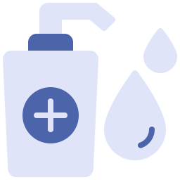 Hand sanitizer icon