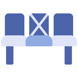 zitplaatsen icoon