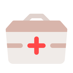 Medical kit icon