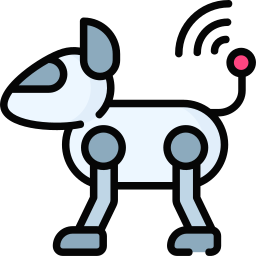 cão robótico Ícone