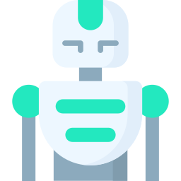 Military robot icon