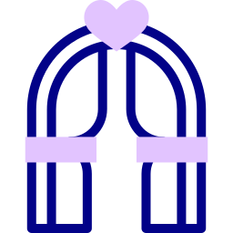 arco de la boda icono