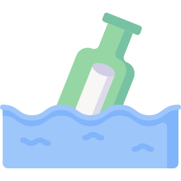 Message in a bottle icon