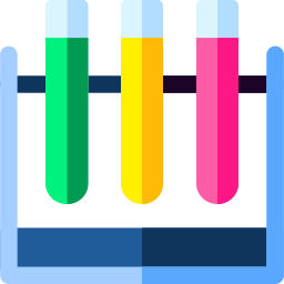 Test tubes icon