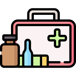 First aid kit icon