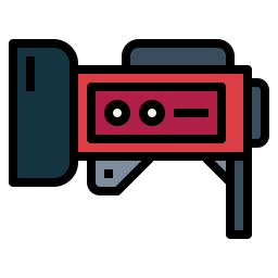 iluminación de estudio icono