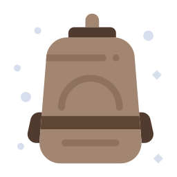 mochila icono