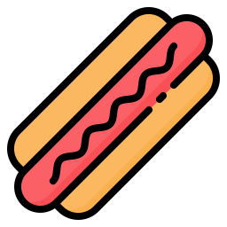 hotdog icoon