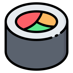 Sushi roll icon