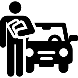 alquilar un coche icono