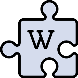 wikipédia Icône
