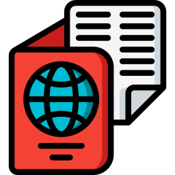 pasaporte icono